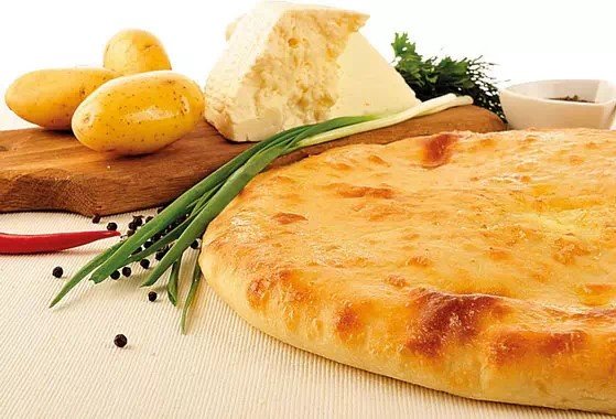 Пирог Осетинский с картофелем и сыром